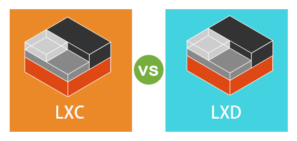 Differences between lxd and lxc